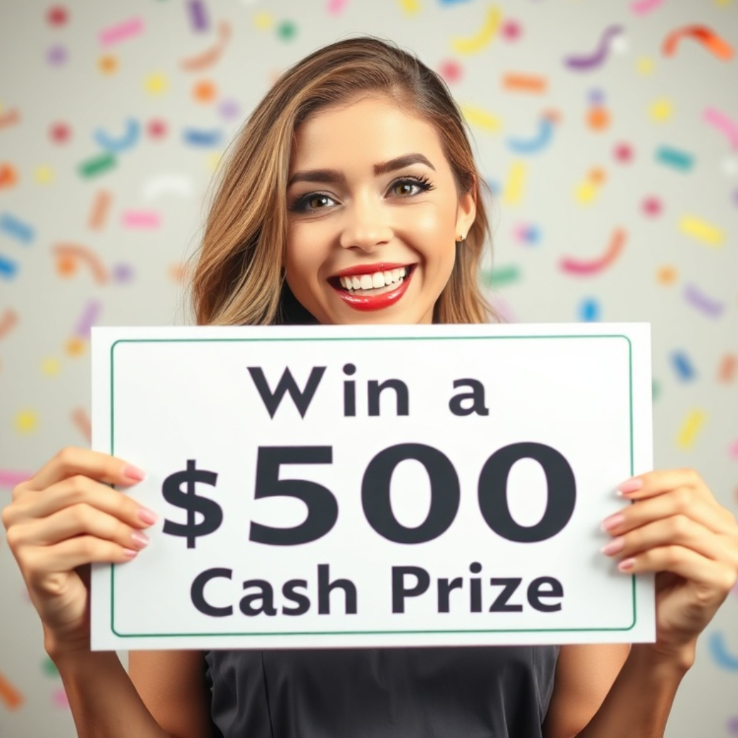Win a $500 Cash Prize