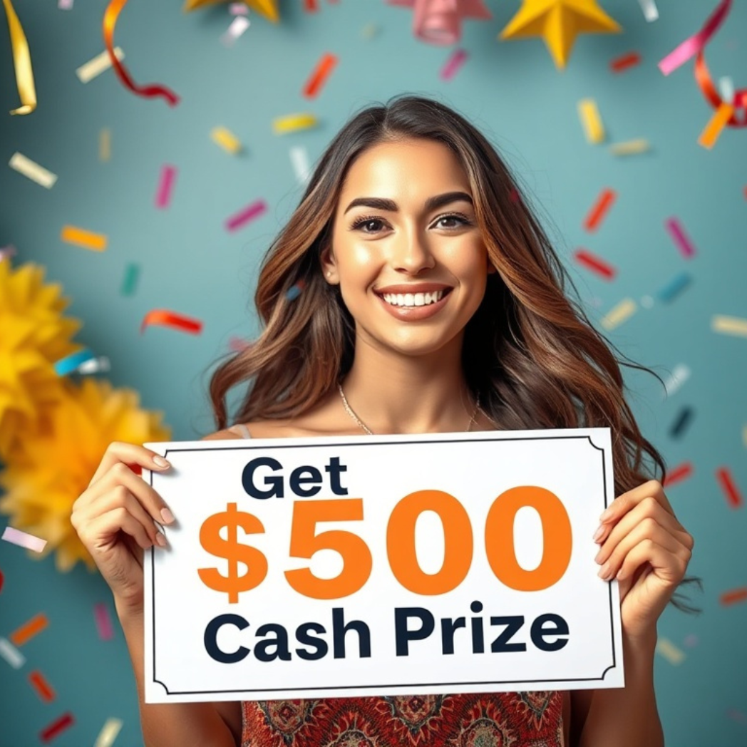 Get $500 Cash Prize